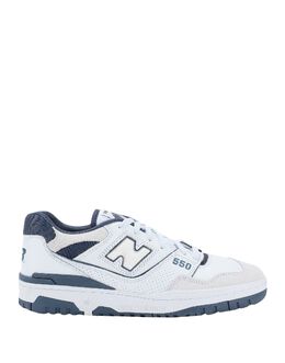 New Balance: Белые кеды 