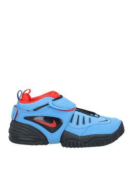 Nike: Голубые кроссовки 
