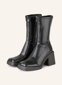 Steve Madden: Чёрные ботинки 