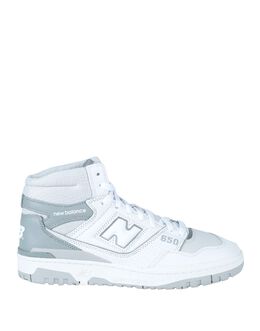 New Balance: Белые кеды 