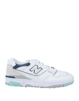 New Balance: Белые кеды 