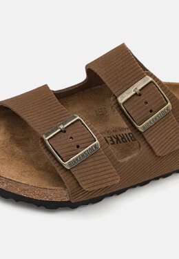 Birkenstock: Коричневые сабо  Arizona