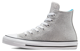 Converse: Серые кеды  Chuck Taylor