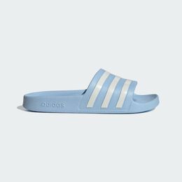 Adidas: Голубые шлёпанцы  Adilette Aqua