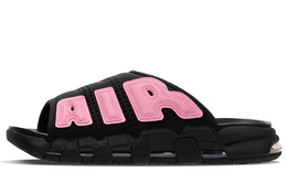 Nike: Чёрные шлёпанцы  Air More Uptempo