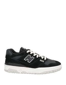 New Balance: Чёрные кеды 