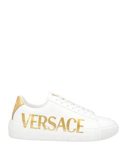 Versace: Белые кеды 