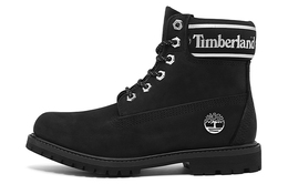 Timberland: Чёрные ботинки 