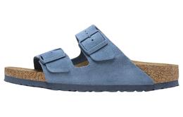 Birkenstock: Голубые шлёпанцы  Arizona