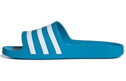 Adidas: Белые шлёпанцы  Adilette