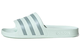 Adidas: Зелёные шлёпанцы  Adilette