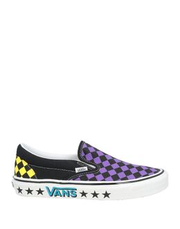 Vans: Фиолетовые кеды 