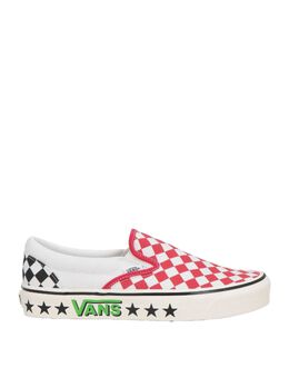 Vans: Красные кроссовки 