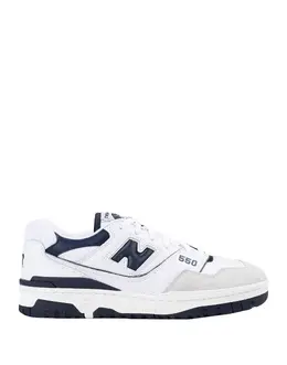 New Balance: Белые кроссовки 