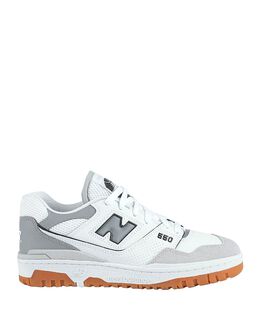 New Balance: Белые кеды 