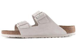 Birkenstock: Белые шлёпанцы 