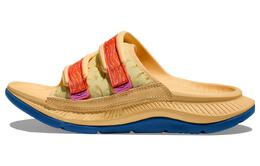 Hoka One One: Оранжевые шлёпанцы 