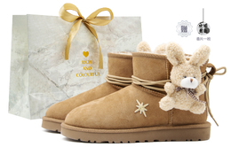 UGG: Коричневые ботинки  Classic Mini