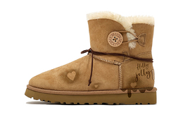 UGG: Коричневые ботинки  Bailey Bow II