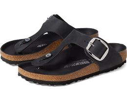 Birkenstock: Чёрные сандалии  Gizeh