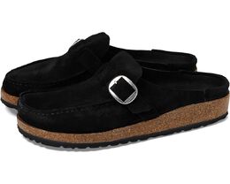 Birkenstock: Чёрные сабо 