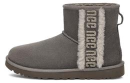 UGG: Серые ботинки  Classic Mini