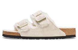 Birkenstock: Белые шлёпанцы 