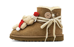 UGG: Красные ботинки  Bailey Bow II