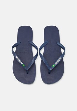 Havaianas: Тёмные шлёпанцы 