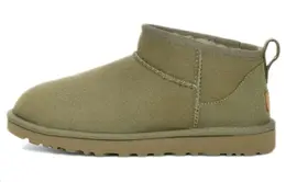 UGG: Зелёные ботинки  Ultra Mini