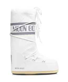 Moon Boot: Белые ботинки 