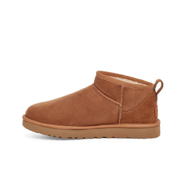 UGG: Бордовые ботинки  Ultra Mini