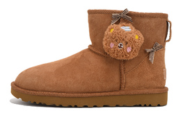 UGG: Коричневые ботинки  Classic Mini