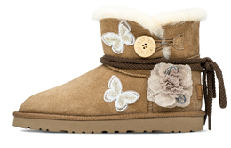 UGG: Коричневые ботинки  Bailey