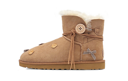 UGG: Коричневые ботинки  Bailey Bow II