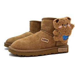 UGG: Коричневые ботинки  Classic Mini