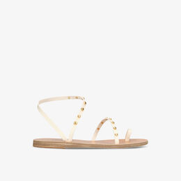 Ancient Greek Sandals: Белые сандалии  Eleftheria