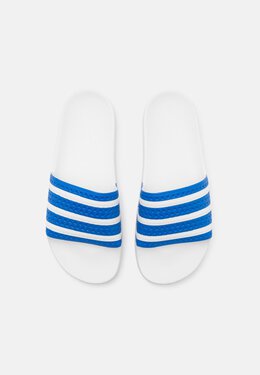 Adidas: Синие шлёпанцы  Adilette