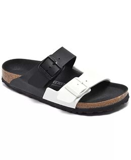 Birkenstock: Чёрные сандалии  Birko Flor