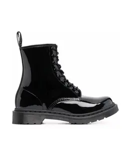 Dr. Martens: Чёрные ботинки 