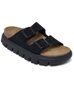 Birkenstock: Чёрные босоножки  Arizona