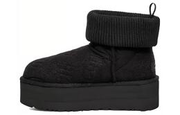 UGG: Чёрные ботинки  Classic Mini