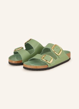 Birkenstock: Зелёные сабо  Arizona