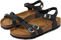 Birkenstock: Чёрные сандалии 
