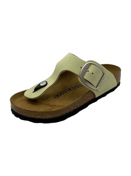 Birkenstock: Зелёные шлёпанцы 