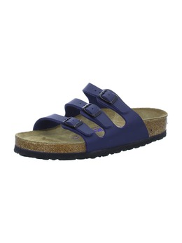 Birkenstock: Синие сабо 