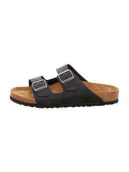 Birkenstock: Чёрные сабо 