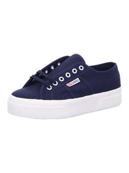 Superga: Синие туфли 