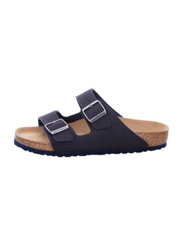 Birkenstock: Синие сабо 