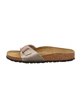 Birkenstock: Серые сабо 